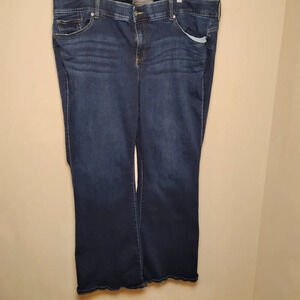 Torrid Bombshell Flare Dark Wash High Rise Jeans, 26R